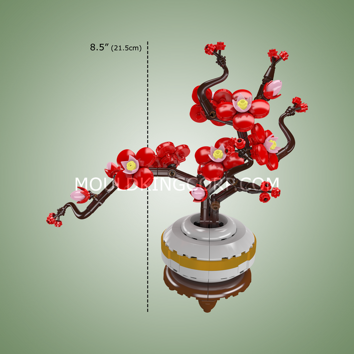 Mallenkoning 24120 Plum Blossom Botanical Bouwset | 393 Stuks