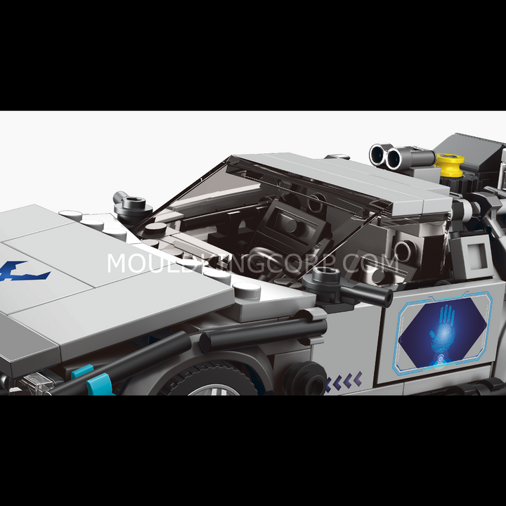 Mould King 27019 DeLorean Time Machine Model Car to Build | 392 PCS