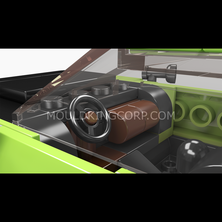 Mallenkoning 27033S Eclipse GS Groen Modelauto Bouwset | 390 Sets