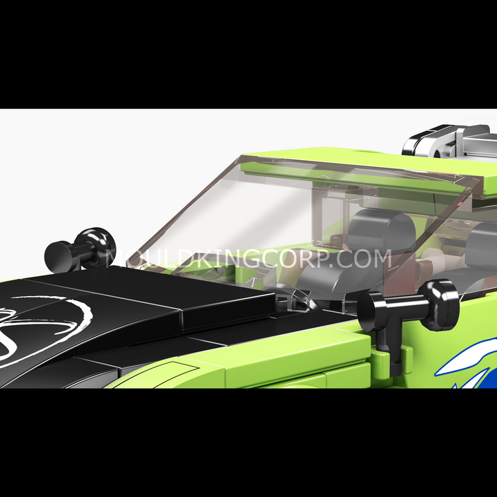 Mallenkoning 27033S Eclipse GS Groen Modelauto Bouwset | 390 Sets