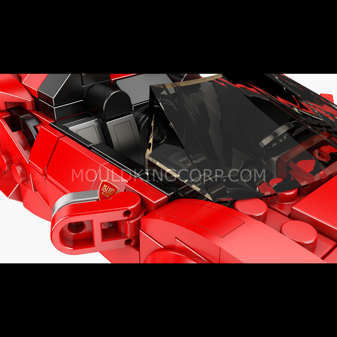 MOULD KING 27041 F8 Supercar Model Building Set | 332 PCS
