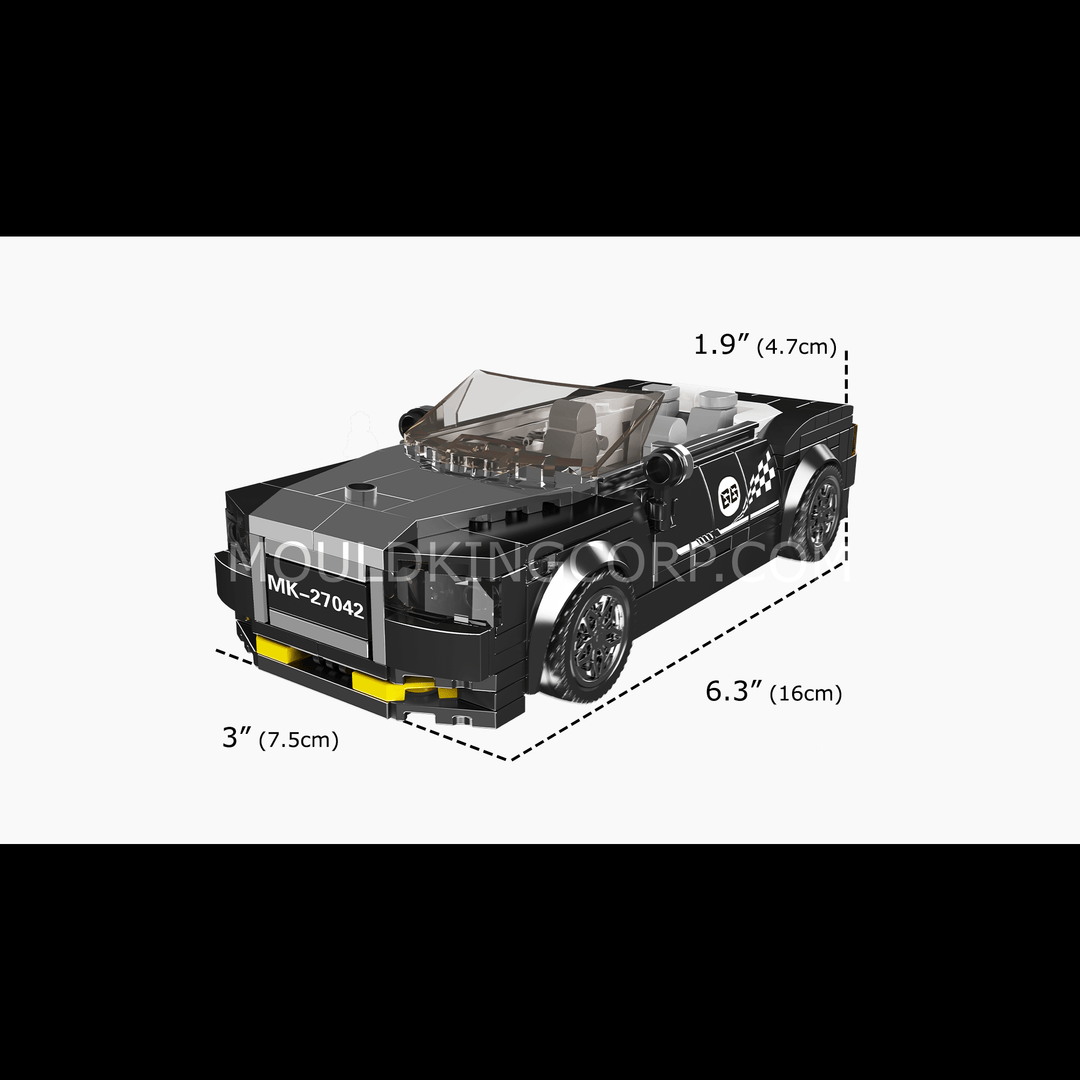 MOULD KING 27042 RR DAWN Kit de construction de modèles de voitures | 385 pièces