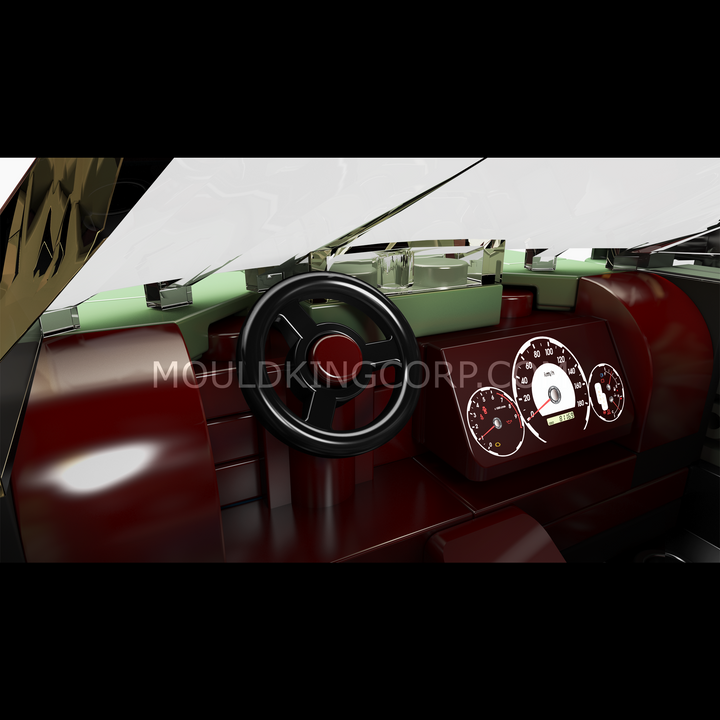 Mould King 27046 Supra Convertible Car Model Building Set | 348 Pcs