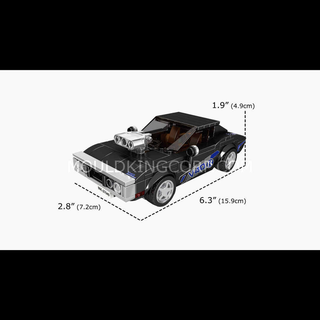 Mould King 27049 Charger RT NARC Car Building Set | 346 Pcs