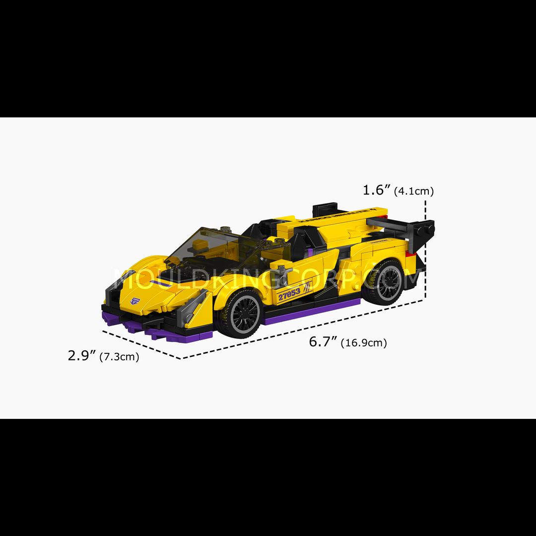 Mould King 27053 Lambo Veneno Hypercar Buildng Set | 365 Pcs
