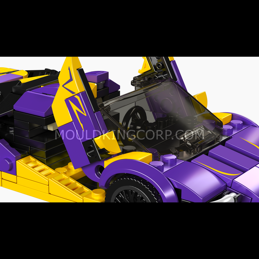 Mould King 27054 Centennial Bull Supercar Building Set | 344 Pcs
