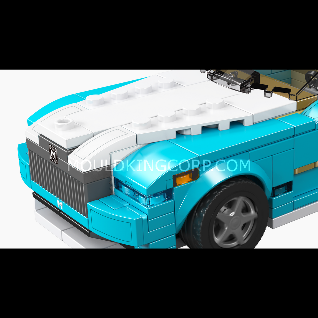 Mould King 27071 RR Black Badge Car Model Building Set | 476 Pcs