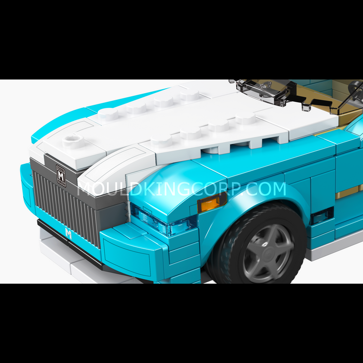 Mould King 27071 RR Black Badge Car Model Building Set | 476 Pcs