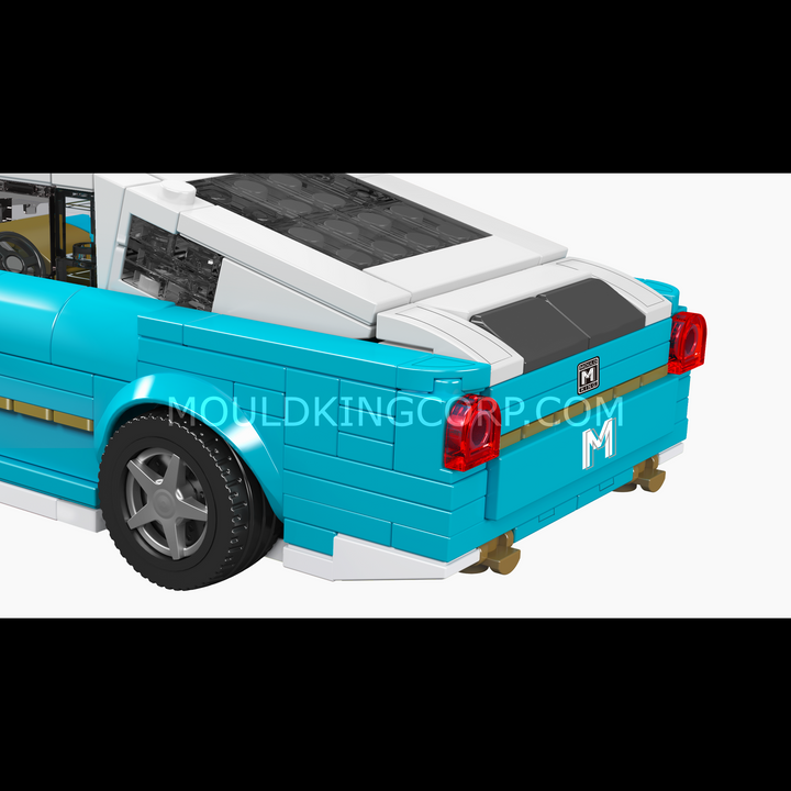 Mould King 27071 RR Black Badge Car Model Building Set | 476 Pcs