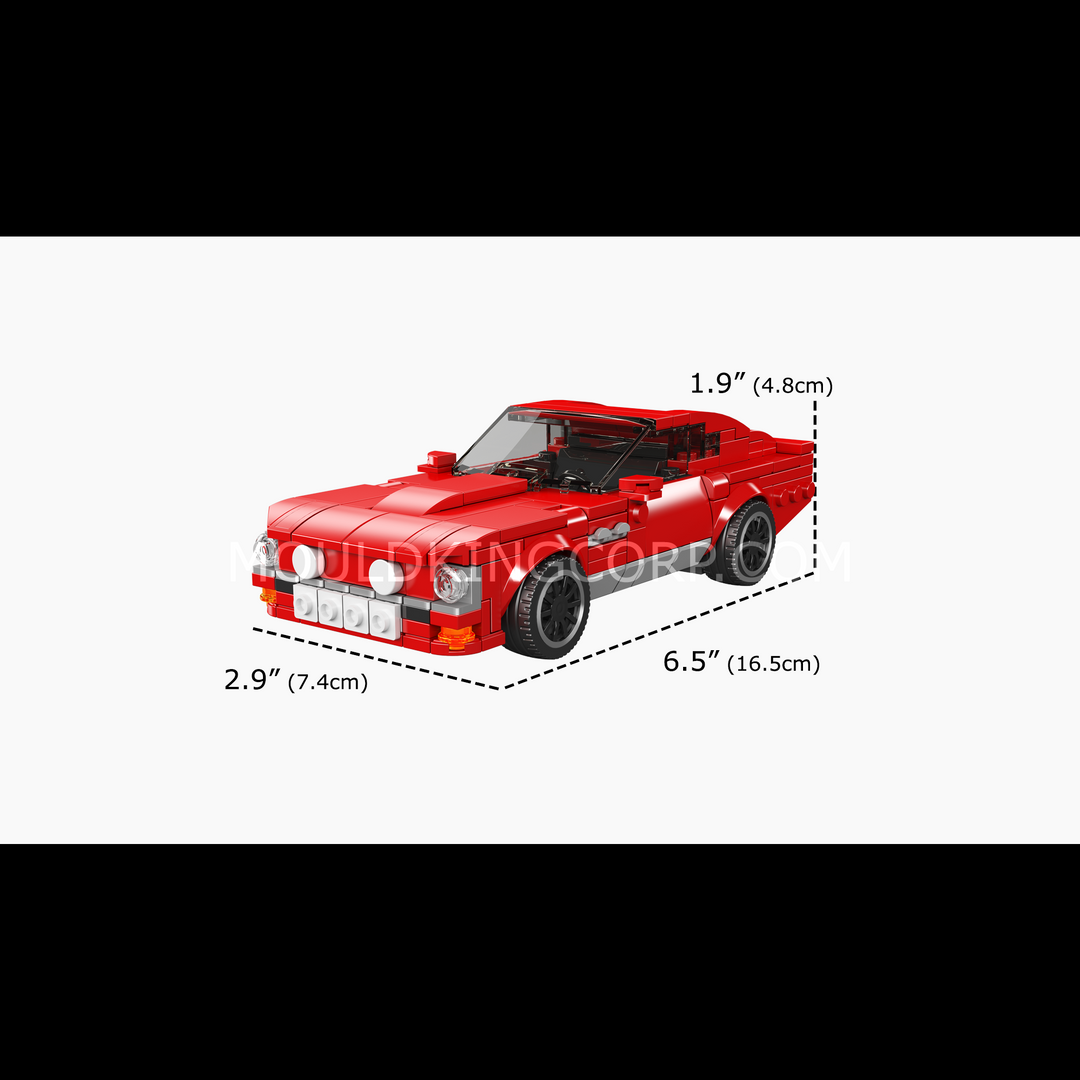 Mould King 27084 Martin V8 Vintage Car Model Building Set | 365 Pcs