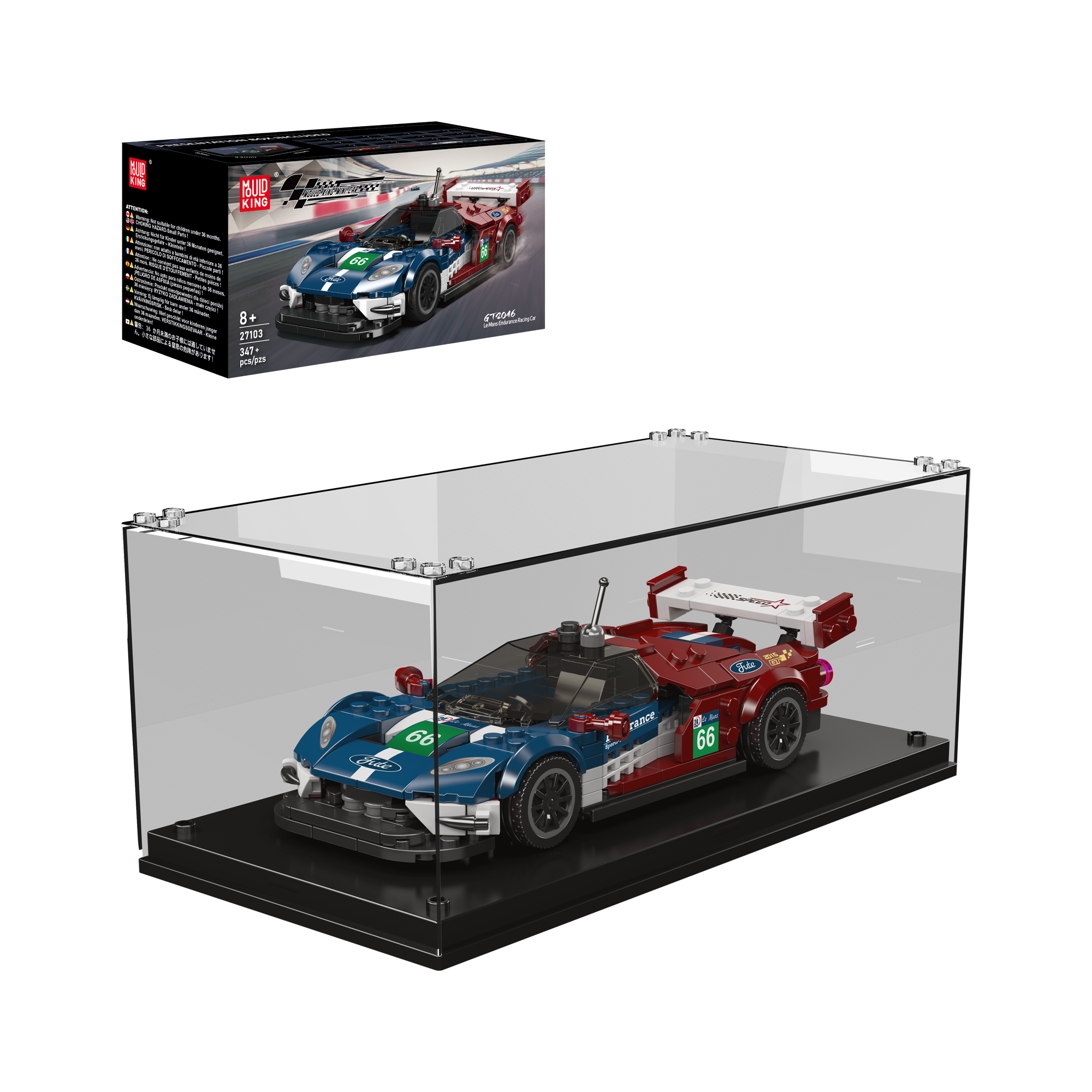 マリリン Mould King 27103 LeMans Endurance Racing Car Building Set | 347
