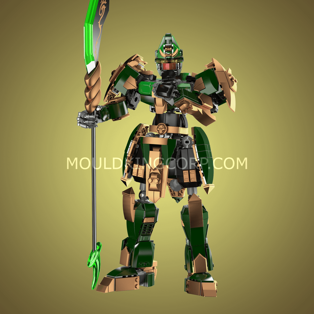 MOULD KING 93002 Legendary General Guan Yu Building Set | 744 PCS