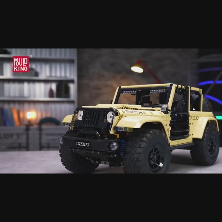 Mould King 13184 Ensemble de construction télécommandé tout-terrain Wrangler | 3 621 pièces