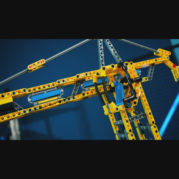 Mould King 17059 Crawler Tower Crane Building Set | 1,731 Pcs