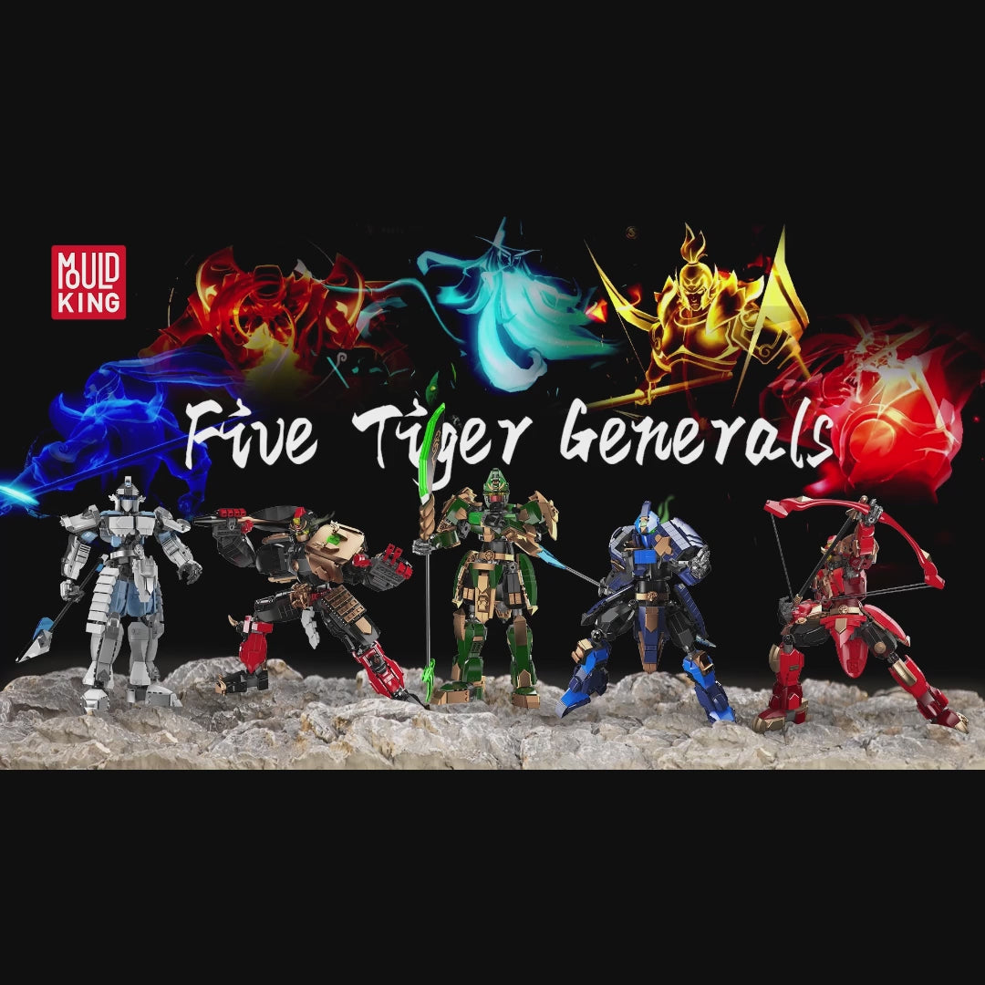 MOULD KING 93003 Legendary General Zhao Yun Building Set | 707 PCS