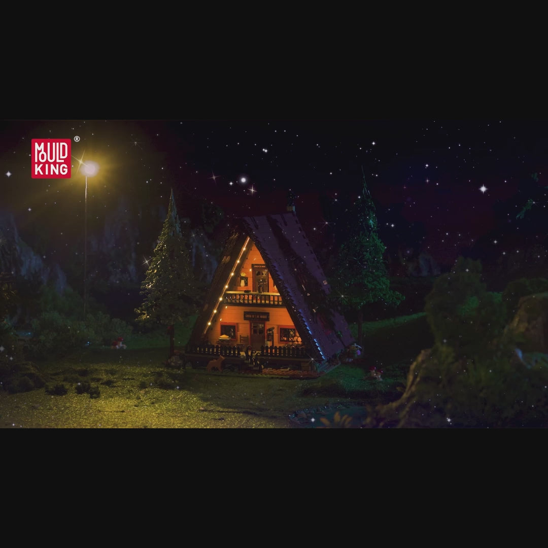 Mould King 16053 Cabin in The Woods Building Toy Set | 3,398 PCS