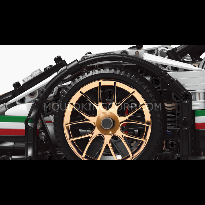 Mallenkoning 13060 Zonda R op afstand bestuurbare bouwset | 2.299 pcs