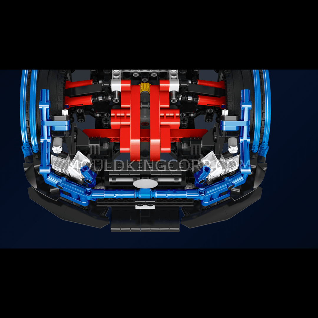 Mallenkoning 13073 C63 DTM racewagen op afstand bestuurbare modelbouwset | 1.989 onderdelen