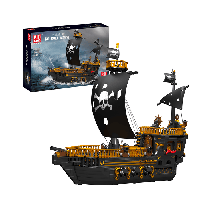 Mould King 13083 Gull Piratenschiff Modellbausatz | 1.288 Teile