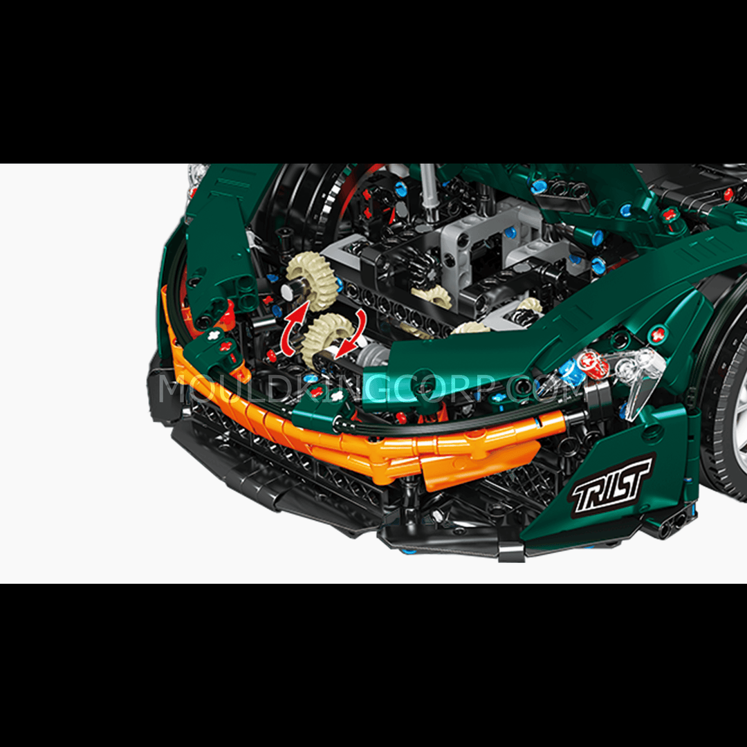 Mould King 13091 P1 MSO Edition Race Car Remote Controlled Building Kit | 3,239 PCS