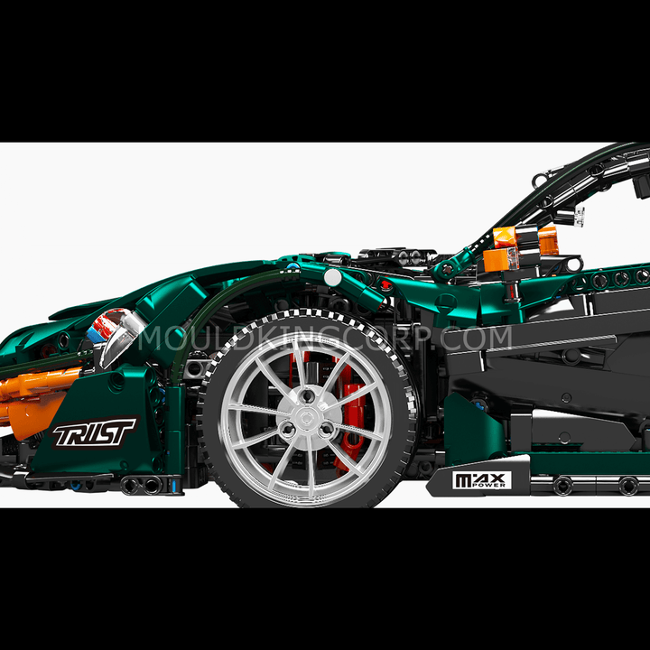 Mould King 13091 P1 MSO Edition Race Car Remote Controlled Building Kit | 3,239 PCS