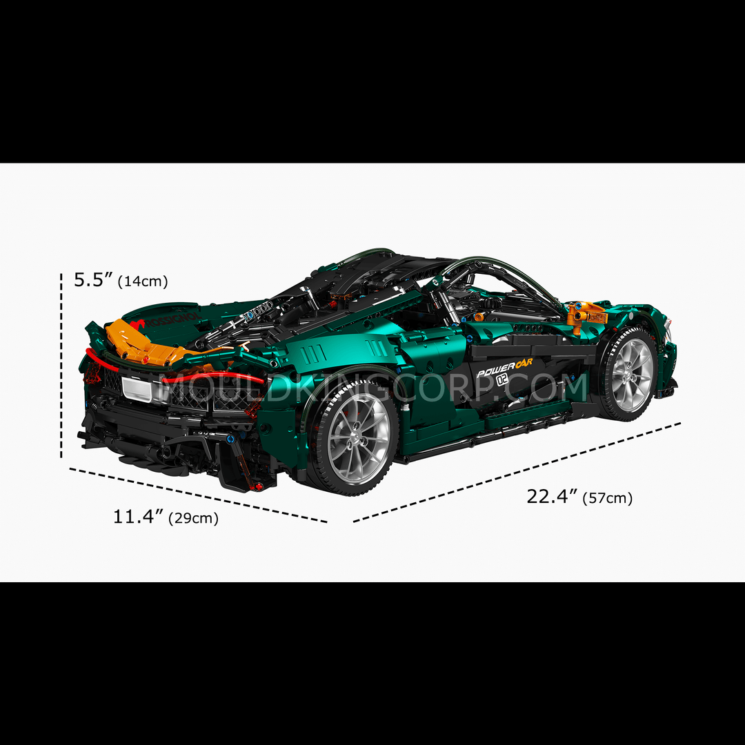Mould King 13091 P1 MSO Edition Race Car Remote Controlled Building Kit | 3,239 PCS