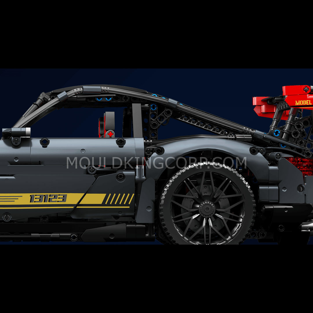 Mallenkoning 13123 AMG GT Shadow Sportwagen Afstandsbediening Bouwset | 2.872 pcs