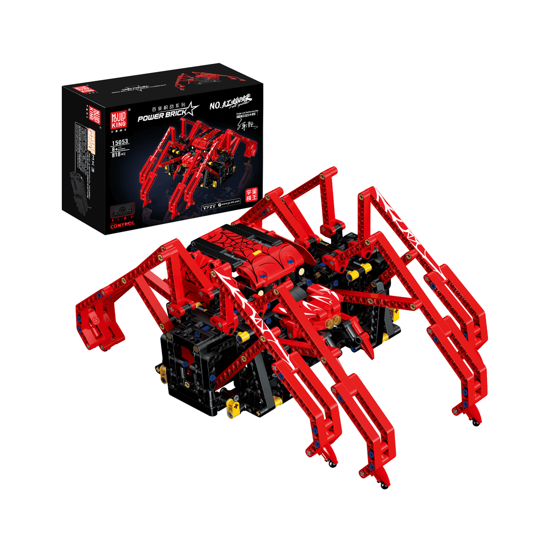 Mould King 15053 Remote Control Moving Spider Building Set | 818 PCS