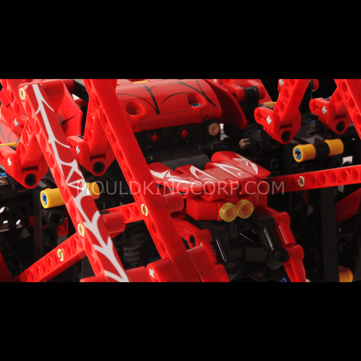 Mould King 15053 Remote Control Moving Spider Building Set | 818 PCS