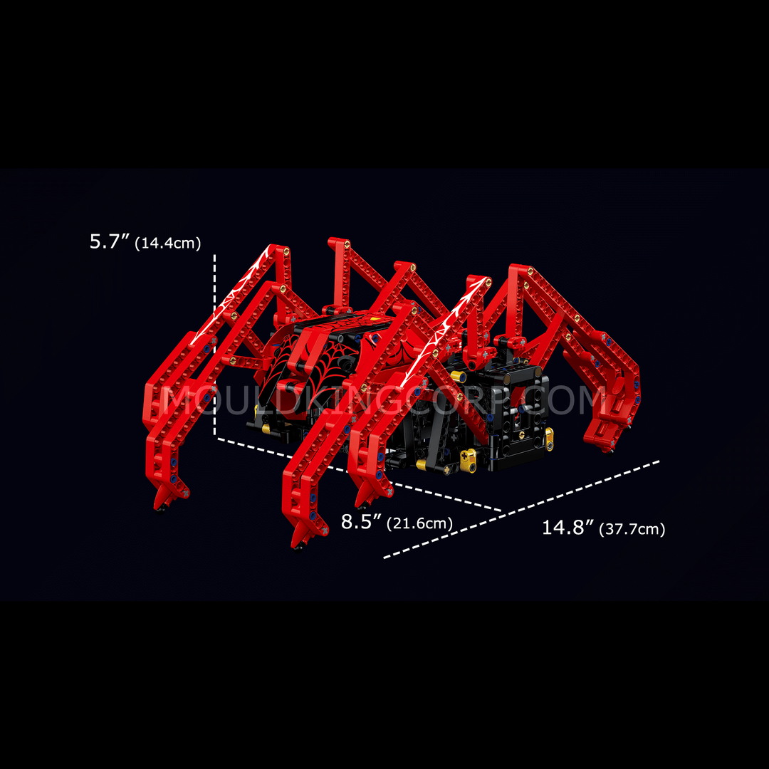 Mould King 15053 Remote Control Moving Spider Building Set | 818 PCS