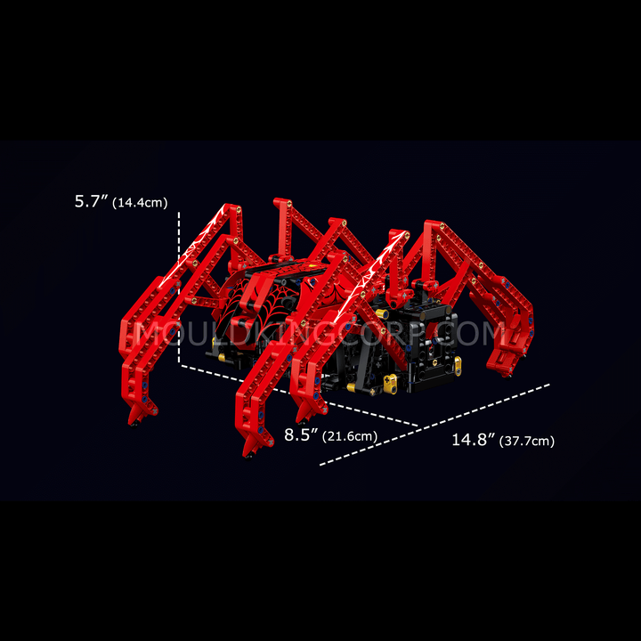 Mould King 15053 Remote Control Moving Spider Building Set | 818 PCS