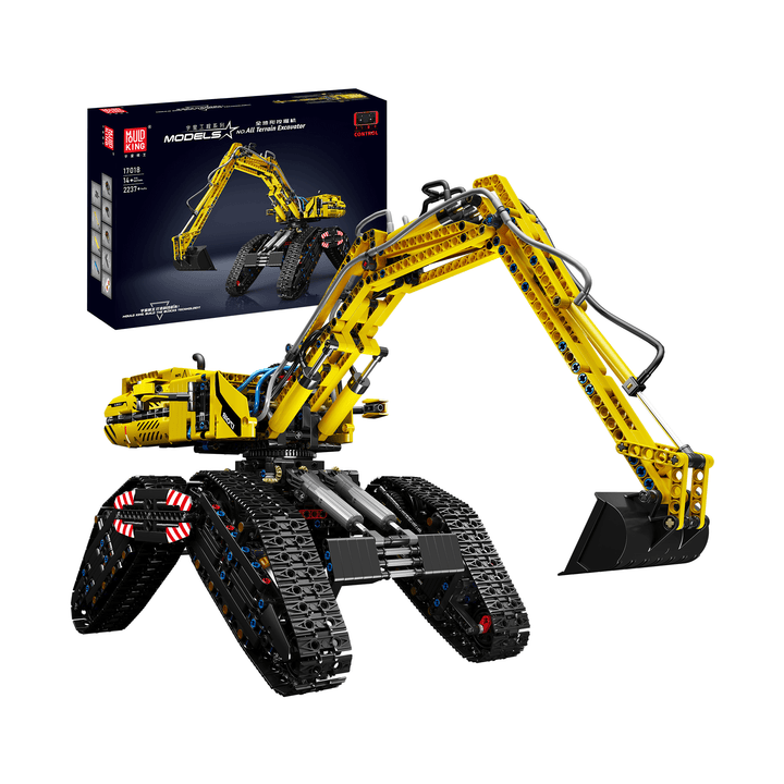 Mallenkoning 17018 RC All Terrain Graafmachine Modelbouwset | 2.237 stuks