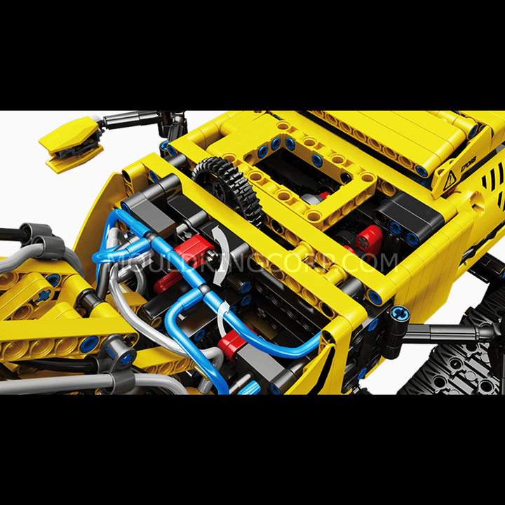 Mallenkoning 17018 RC All Terrain Graafmachine Modelbouwset | 2.237 stuks