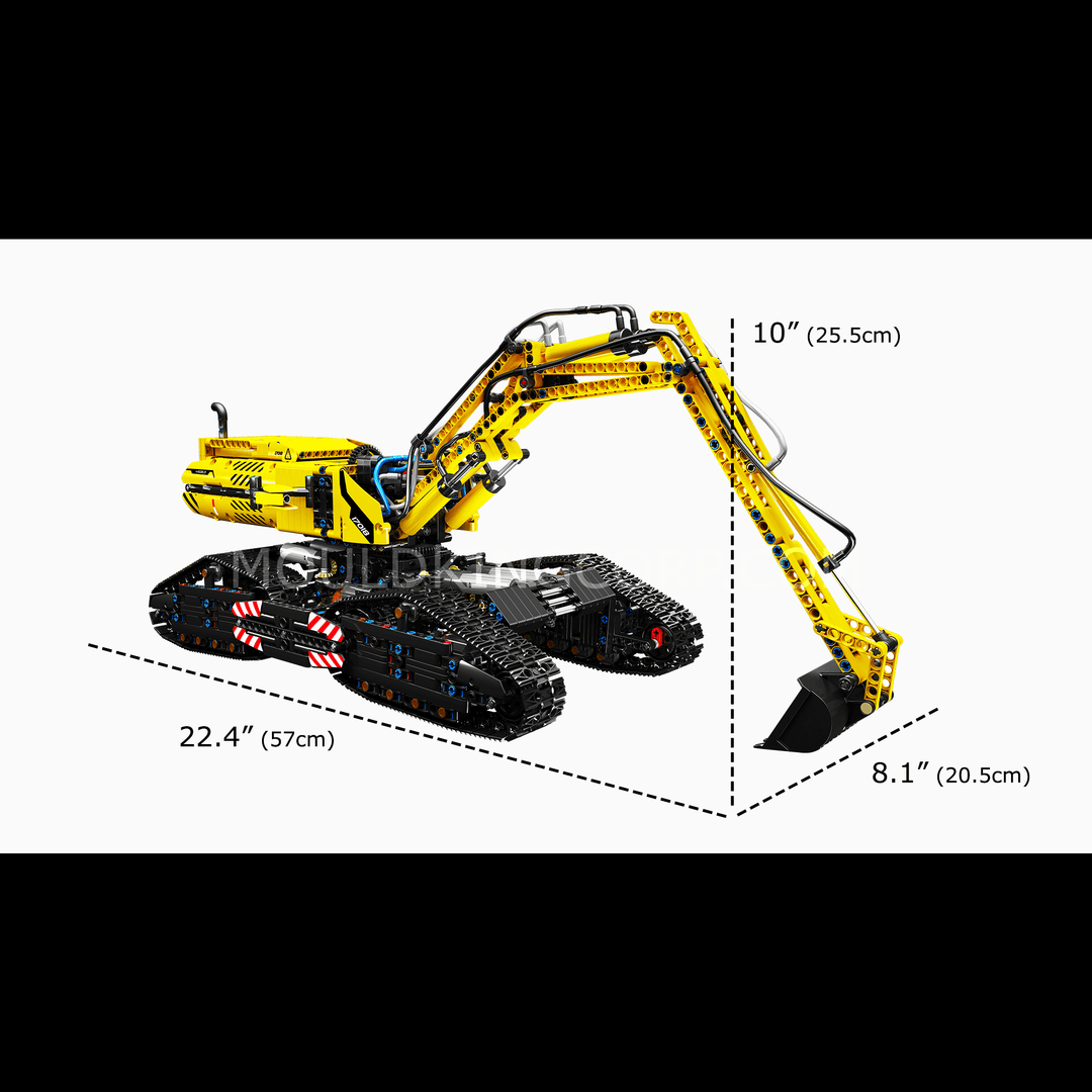 Mallenkoning 17018 RC All Terrain Graafmachine Modelbouwset | 2.237 stuks