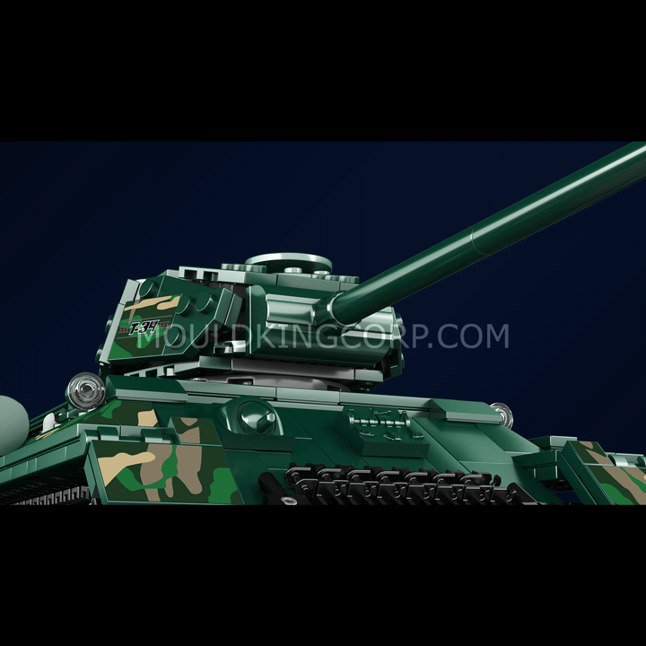 Mould King 20015 Kit de construction de maquettes de chars soviétiques T-34 | 800 pièces
