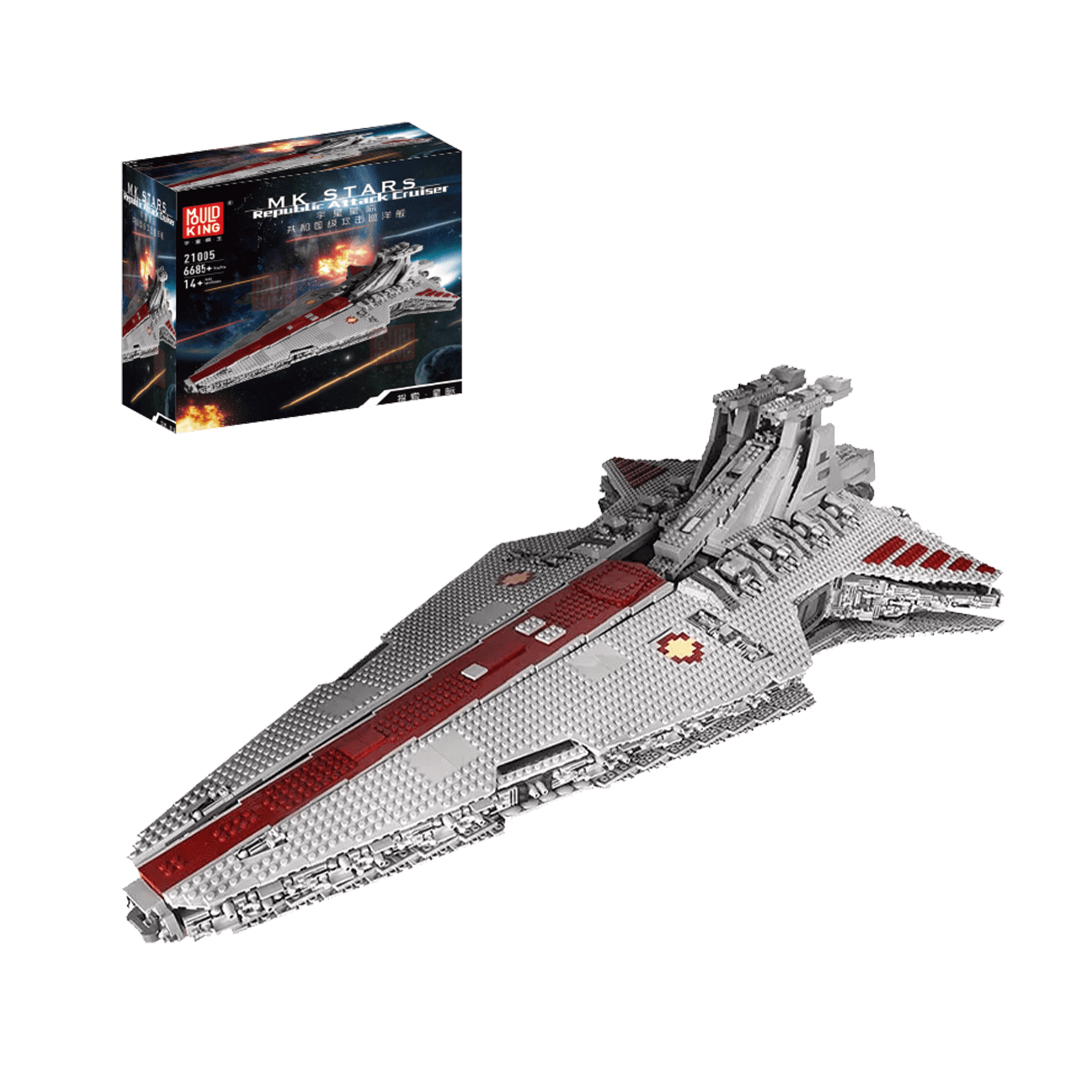 UCS Venator Republic Attack Cruiser Destroyer Building Blocks Set Back Mould  KING Star Plan Toy With MOC 0694 Assembly Bricks Perfect Birthday And  Christmas Gifts For Kids From Hjm9706, $266.54