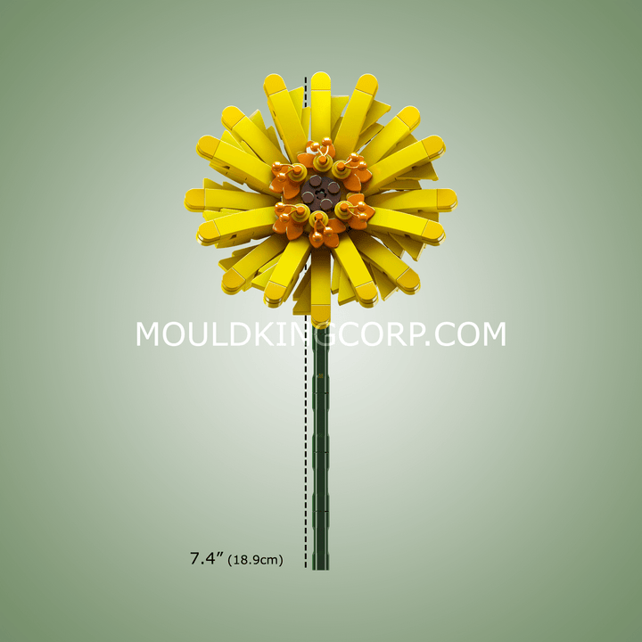 Mallenkoning 24003 Barberton Daisy Bloemen Bouwpakket | 180 stuks