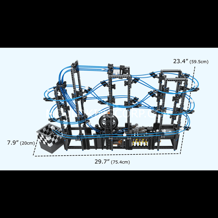 Mould King 26002 Great Ball Contraption : Circuit à billes | 2 438 pièces