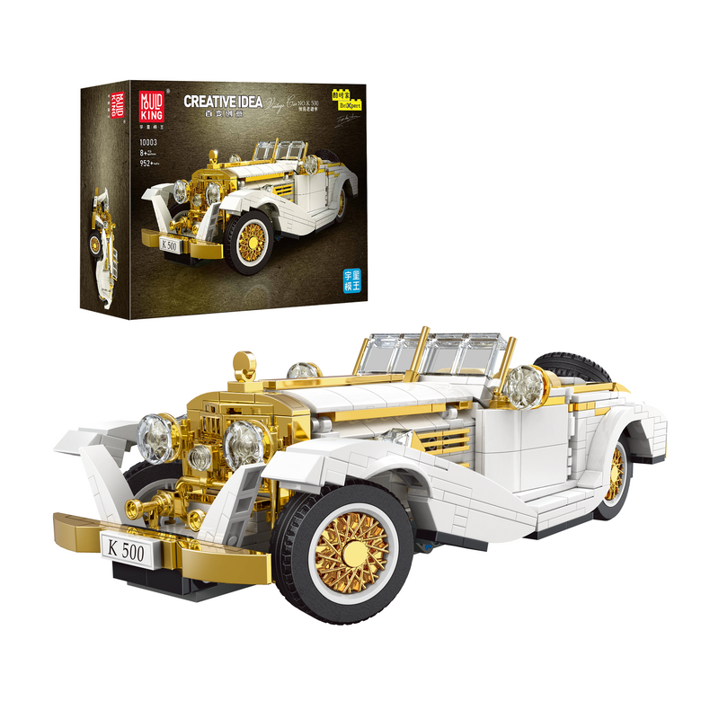 MOULD KING 10003 K500 Vintage Car Building Toy Set | 952 PCS