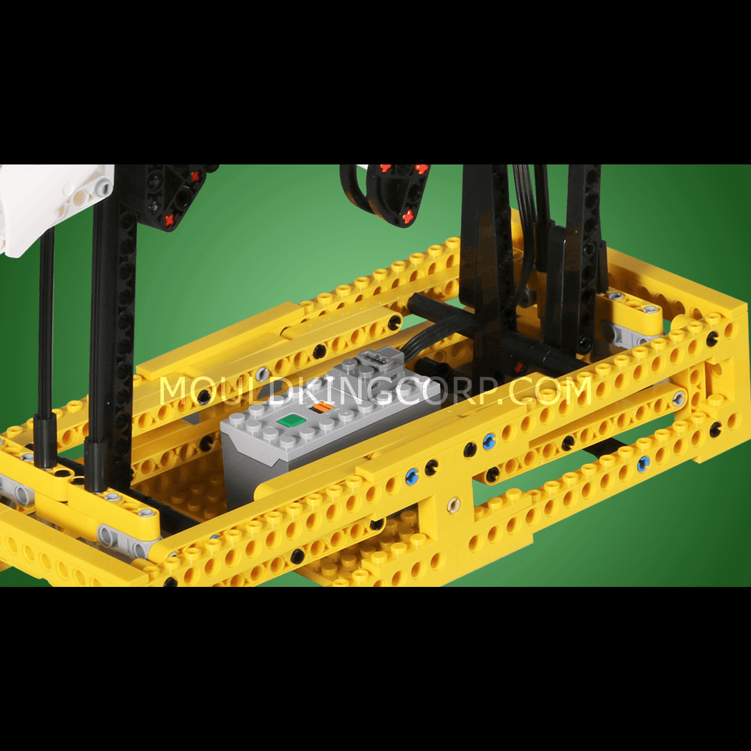 Mould King 10010 Motorisierter Weihnachtsmannschlitten und Rentier-Bausatz | 788 Teile