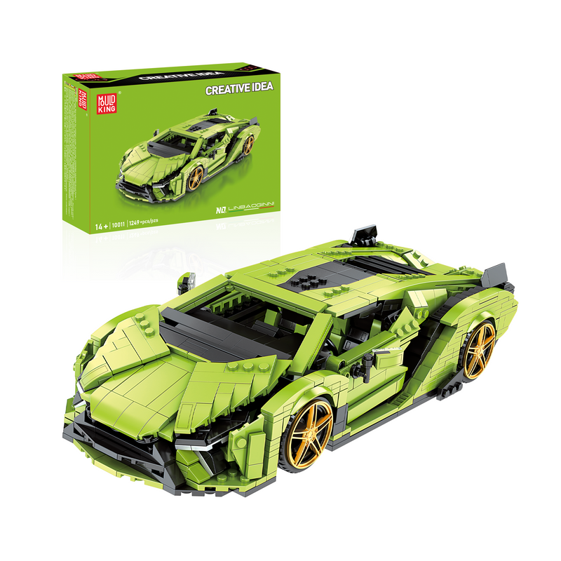 Mallenkoning 10011 Italiaanse Bull SAI Sportwagen Modelbouwset | 1.168 Sets
