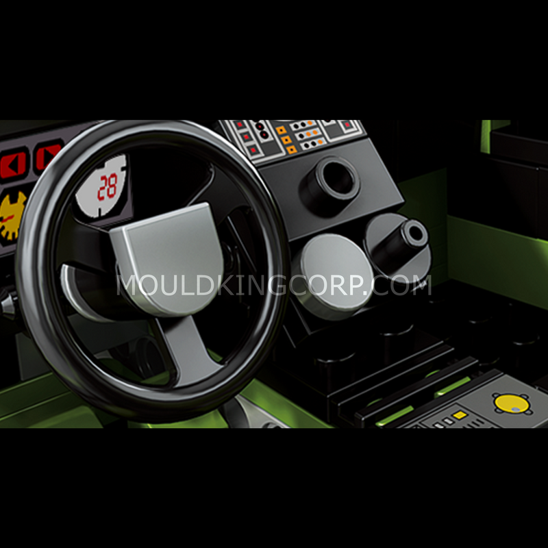 Mould King 10011 Coffret de construction de modèle de voiture de sport SAI Taureau italien | 1 168 pièces