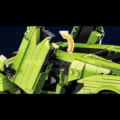 Mallenkoning 10011 Italiaanse Bull SAI Sportwagen Modelbouwset | 1.168 Sets
