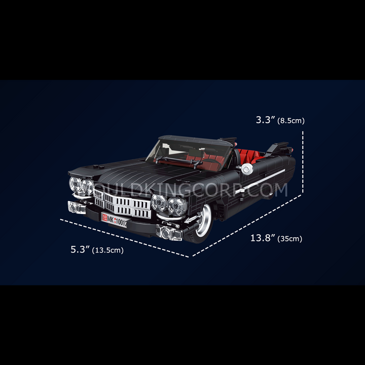 Mould King 10012 Cadi-Elrado Automodellbau-Spielzeugset | 1.245 Teile