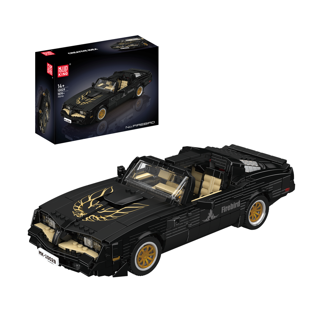 Mould King 10029 1:16 Scale 70s Convertible Muscle Car Building Set | 1,557 Pcs