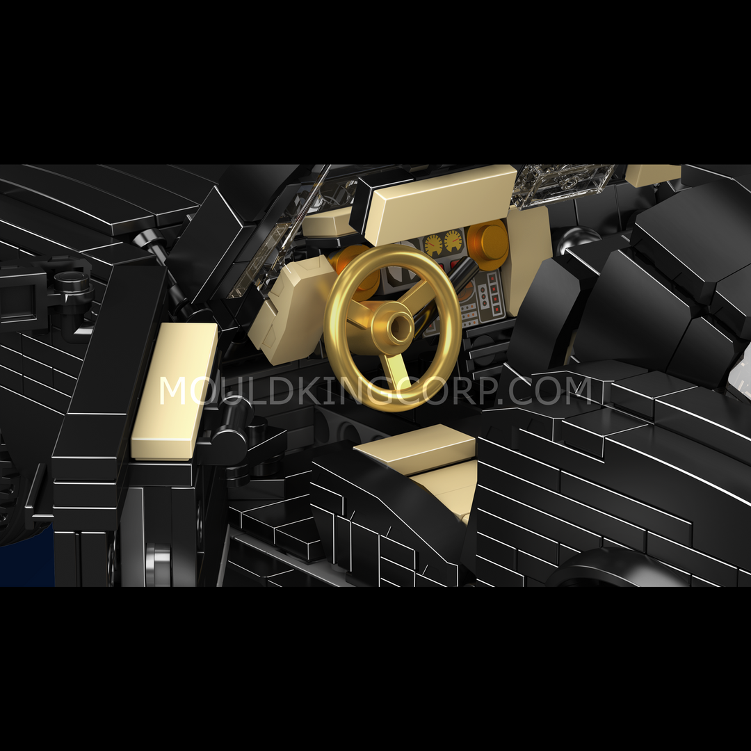 Mould King 10029 1:16 Scale 70s Convertible Muscle Car Building Set | 1,557 Pcs