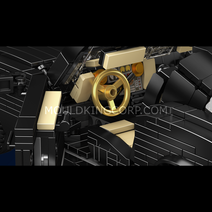 Mould King 10029 1:16 Scale 70s Convertible Muscle Car Building Set | 1,557 Pcs