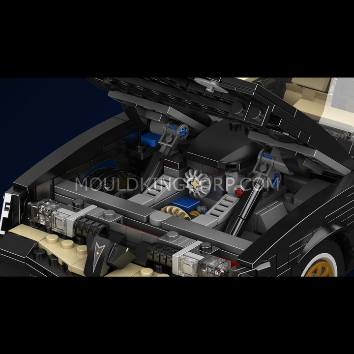 Mould King 10029 1:16 Scale 70s Convertible Muscle Car Building Set | 1,557 Pcs