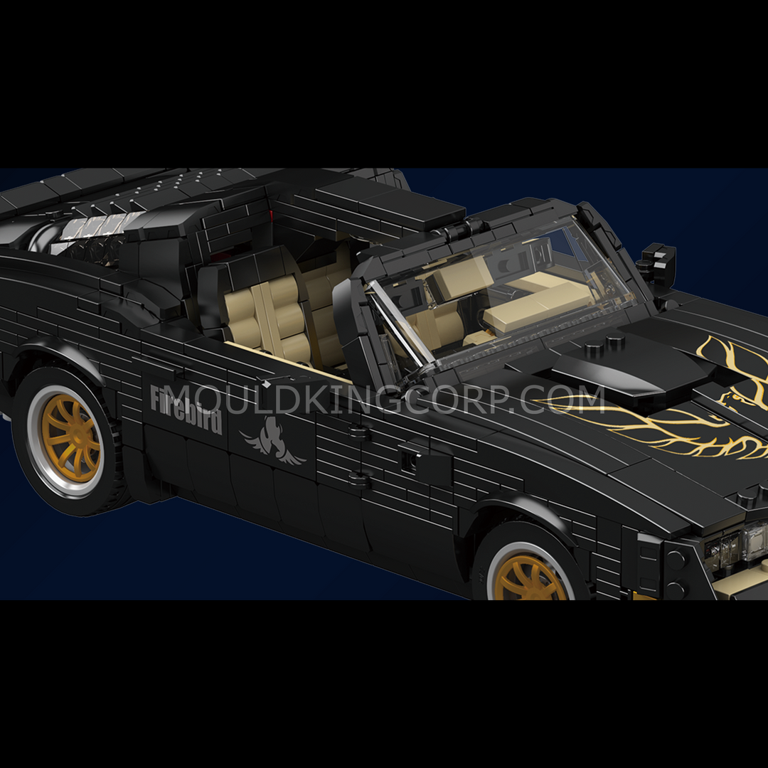 Mould King 10029 1:16 Scale 70s Convertible Muscle Car Building Set | 1,557 Pcs