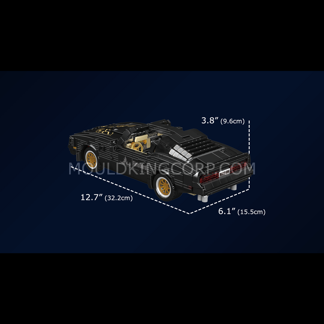 Mould King 10029 1:16 Scale 70s Convertible Muscle Car Building Set | 1,557 Pcs